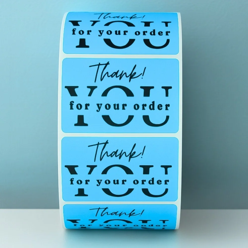 Thank You Order Stickers - Packaging Labels sticker - Small Business Supplies